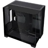 Lian Li 011 Vision O11 VISION-M, Midi Tower, PC, Schwarz, micro ATX, Mini-ITX, Stahl, Gehärtetes Glas, Aluminium, Gaming