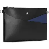 Mont Blanc Meisterstück Handgelenktasche Leder 30 cm black 129676