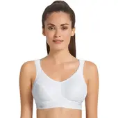 Anita Sport-BH "Sport BH extreme control", Damen, Gr. 70, Cup B, bunt (schwarz weiß), Stoff, Obermaterial: 76% Polyester PES. 19% Polyamid PA. 5% Elasthan EL., BHs Sport-BH