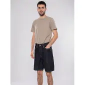 Levi's Jeansshorts "468 LOOSE SHORTS", Herren, Gr. 36, N-Gr, schwarz (rinse master shorts), Denim/Jeans, Obermaterial: 100% Baumwolle, loose fit, Jeans Jeansshorts, Sommerhose