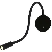 Milagro Senise 1xLED schwarze Wandleuchte LP-2021/1W BK Light Prestige