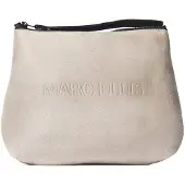 Marc Ellis Handtasche, Damenmodell, Polyester, Reißverschluss, Dunkelbraun
