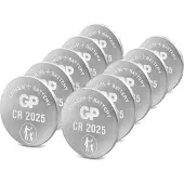 GP CR2025 Lithium Knopfzelle 3V 10 Stück