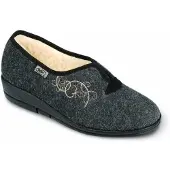 Befado Damen Hausschuhe 940D357 warm Grau
