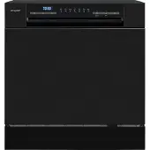 Exquisit Geschirrspüler GSP508-030D silber | Spülmaschine 55 cm | Power+ | ECO Modus | Standgerät