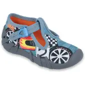 Befado Jungen Hausschuhe Speedy 110P369 Racing, Schnalle