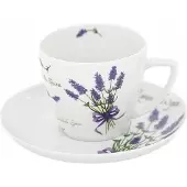Lubiana Beata Espressotasse mit Untertasse Lavendel 100 ml