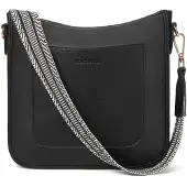 Merkloos Solidchoice – Damenhandtasche aus echtem Leder mit Schultergurt