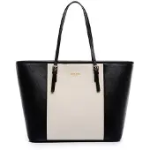 Merkloos Solidchoice – Damenhandtasche aus weichem Kunstleder mit großem Fassungsvermögen