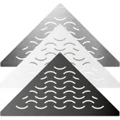 Fliesen Alfers Duschablage V2A (gleichschenklig) Design-Wave - Edelstahl Feinschliff