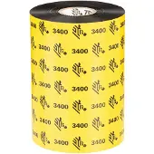 Zebra 3400: Wax/resin Farbbandkassette