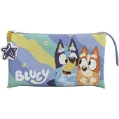 Cyp Brands Light Waves Bluey Dreifach-federmäppchen