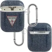 GUESS GUACA2TPUJULDB AirPods 1/2 Cover Navy Blue/Dunkelblau Jeans Kollektion