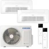 Samsung Multisplit Klimaanlage Decken-Set | WindFree | 3,5 kW + 3,5 kW