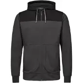 Engel Sweatshirtjacke mit Kapuze 8329-247-7920 Gr. XL anthrazit/schwarz