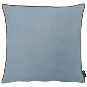 Apelt Dekokissen "Stone", blau (denim, unifarben), B:45cm H:10cm L:45cm, Mischgewebe, Dekokissen_Sitzkissen_Kissenhüllen, Dekokissen, inclusive Soft-Kissenfüllung 100% PES