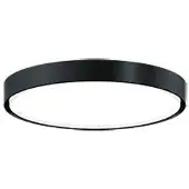 Zumtobel 42188231 Dekorative runde Wand- und Deckenleuchte LANOS S 1900-940 OP DI LDE BK