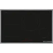 Bosch Serie 6 PVS845HB1E, Schwarz, Integriert, 80 cm, Zonen-Induktionskochfeld, Glaskeramik, 4 Zone(n)
