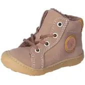 Pepino by Ricosta Lauflernschuh "GEORGIE, WMS: weit", Mädchen, Gr. 21, Warmfutter, hellbraun, Leder, Schuhe Lauflernschuh, Winterschuh mit Weiten-Meßsystem, Größenschablone zum Download