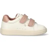 Tommy Hilfiger Sneaker , Mädchen, Gr. 29, Textil, rosa (natur), Lederimitat, Schuhe Sneaker, Freizeitschuh, Halbschuh, Klettschuh mit Kontrastbesatz
