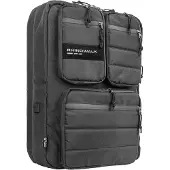 Sonstiges Fahrrad Gepäckträgertasche 25L Schwarz Regenschutz Schultergurt Reflective Logo