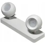 BOWI Colm Spotlampe 2xGU10 Weiß Aluminium