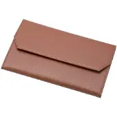 Merkloos Omgoods – Stiftekontainer – 12 Fächer – Aus wasserdichtem Canvas, braun