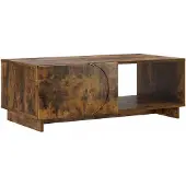 vidaXL Couchtisch Räuchereiche 95 x 50,5 x 35 cm Holzwerkstoff