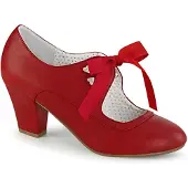 Pin Up Couture WIGGLE-32 Damen Pumps von , Rot , EU 37, US 7