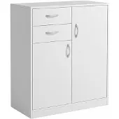 Rexo Moderne Kommode und Regale Loft weiß skandinavischen Tür 74cm