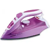 Heinner ID-2900-PP, Trocken- & Dampfbügeleisen, Keramik-Bügelsohle, 70 g/min, Pink, Violett, Weiß, 0,28 l, 16 g/min