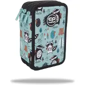 CoolPack Drei-Fach Schule Federmäppchen Ausrüstung Buntstifte Markierer Shoppy