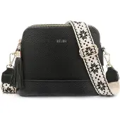 Merkloos Omgoods – Elegante Handtasche mit Leopardenmuster und Quaste