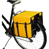 Merkloos Doppelte Fahrradtaschen 28L aus wasserdichtem Tarpaulin