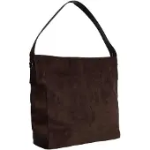 Mustang Schultertasche Ela Shopper Suede Brown dunkelbraun