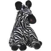 Merkloos Solidchoice - Pluche Zebra, 30 cm, Kuscheltier