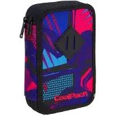 CoolPack Jumper Federmäppchen mit Ausstattung Pink Abstract