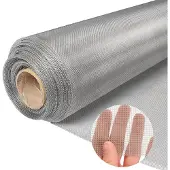 Dripio Edelstahl-Drahtgitter 1x30 m, feinmaschig, 0,15 mm Maschenweite