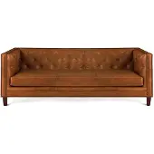 AEA Chesterfield Wohnzimmer Sofa Design Couchen Braun Italienische Stil Möbel