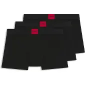 HUGO für Herren. 50532797 Set 3 Galaxy Boxershorts schwarz (L), Homewear, Baumwolle