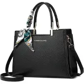 Merkloos Solidchoice – Elegante Handtasche mit verstellbarem Schultergurt