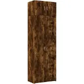 vidaXL Hochschrank Räuchereiche 70x42,5x225 cm Holzwerkstoff