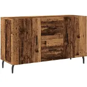 vidaXL Sideboard Altholz-Optik 100x36x60 cm Holzwerkstoff