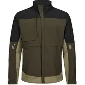 Engel Arbeitsjacke mit Stretch 1337-234-5320 Gr. L forest green/schwarz