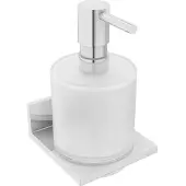 Hewi Seifenspender System 900 Q mit Halter, chrom - 900Q06.00040