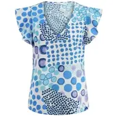 Peter Hahn Bluse blau