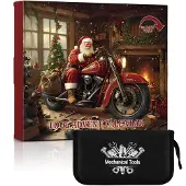 Dripio Werkzeug Adventskalender 24-teilig, rot, Mechaniker Set