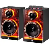 Defender FUTURO 2.0 20W Bluetooth-USB-Lautsprecher mit RGB-Hintergrundbeleuchtung und MP3-Funktion