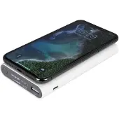 Ansmann Powerbank 8.8, 8000 mAh, Lithium Polymer (LiPo), Kabelloses Aufladen, 3,7 V, Weiß