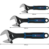 Bosch Rollgabelschlüssel-Set, 150/200/250 mm, 3-tlg.